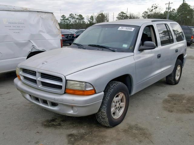 1B4HR38N22F199074 - 2002 DODGE DURANGO SP SILVER photo 2