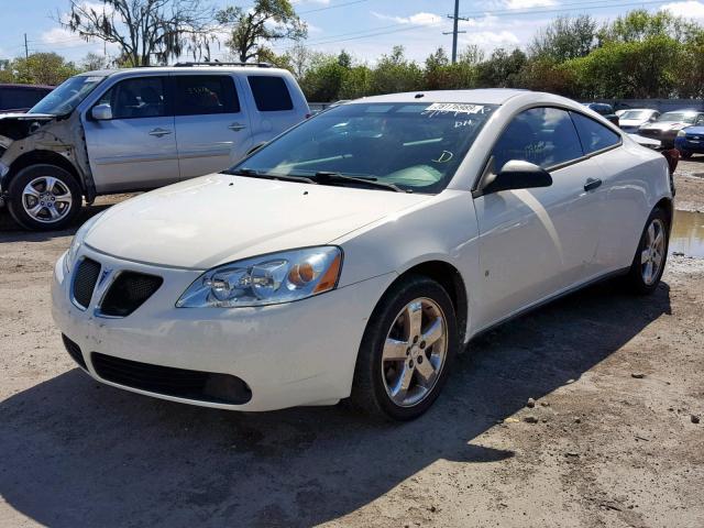 1G2ZH18N374231360 - 2007 PONTIAC G6 GT WHITE photo 2