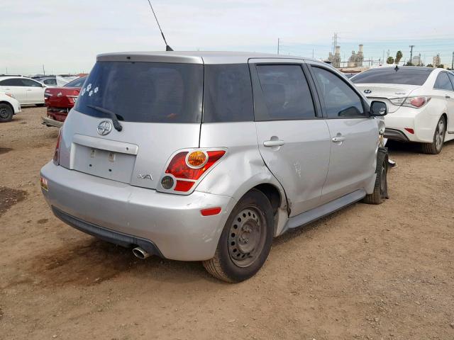 JTKKT624850078884 - 2005 TOYOTA SCION XA SILVER photo 4