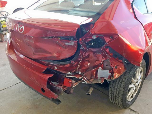 3MZBM1V73FM236752 - 2015 MAZDA 3 TOURING RED photo 9