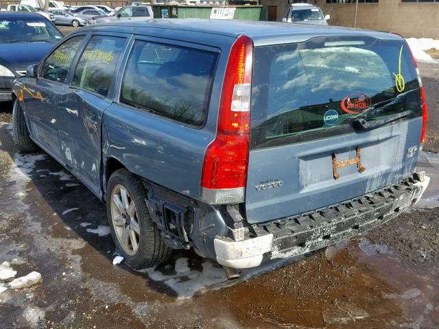 YV1SW59V442392925 - 2004 VOLVO V70 FWD BLUE photo 3