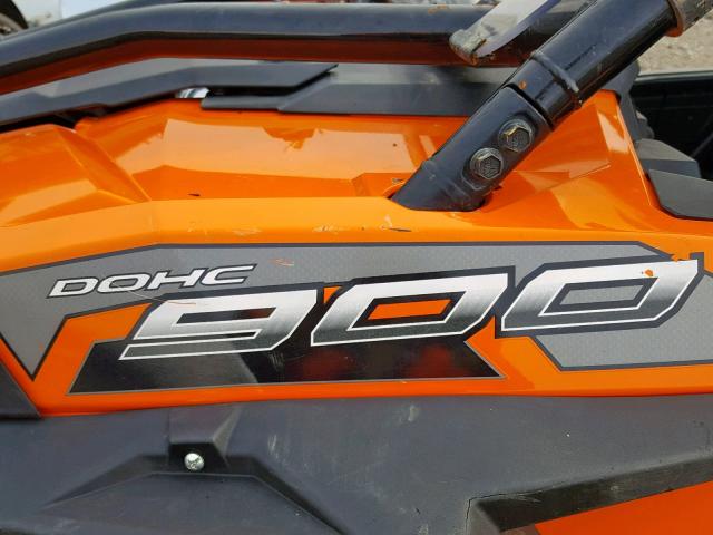 4XAVCE876GB670170 - 2016 POLARIS RZR 4 900 ORANGE photo 10