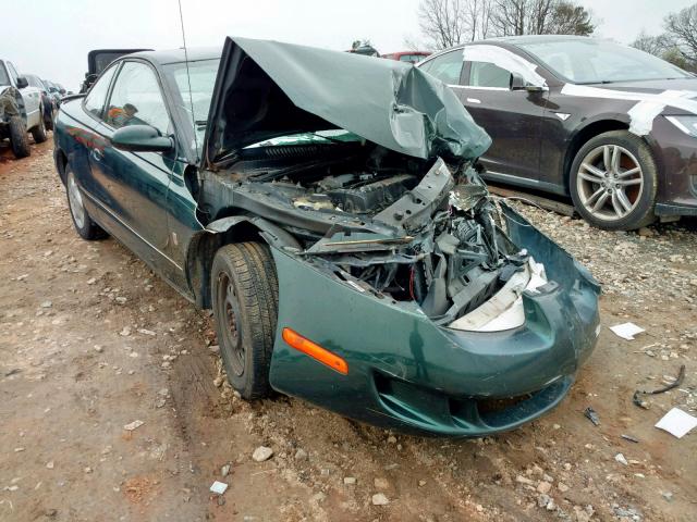 1G8ZH1273VZ391965 - 1997 SATURN SC2 GREEN photo 1