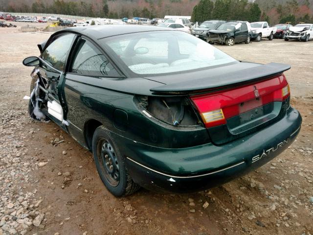 1G8ZH1273VZ391965 - 1997 SATURN SC2 GREEN photo 3