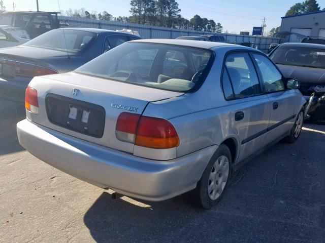 2HGEJ662XWH564551 - 1998 HONDA CIVIC DX SILVER photo 4