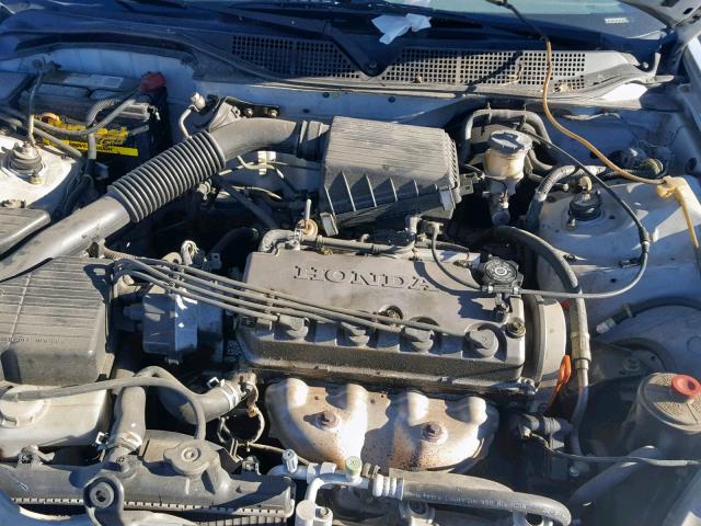 2HGEJ662XWH564551 - 1998 HONDA CIVIC DX SILVER photo 7