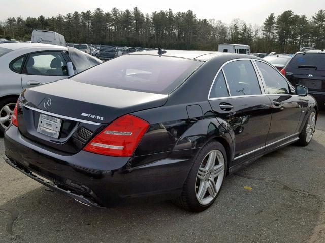 WDDNG7DB3CA465060 - 2012 MERCEDES-BENZ S 550 BLACK photo 4