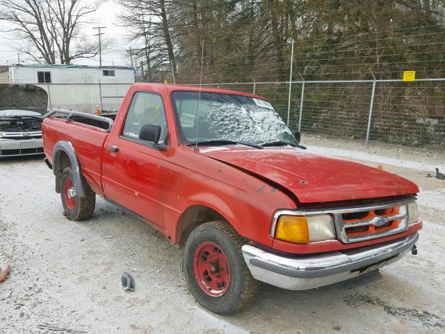 1FTCR10A5VTA91144 - 1997 FORD RANGER RED photo 1