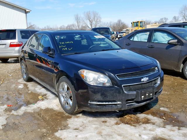 1G1ZC5EB2AF143786 - 2010 CHEVROLET MALIBU 1LT BLACK photo 1