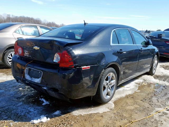 1G1ZC5EB2AF143786 - 2010 CHEVROLET MALIBU 1LT BLACK photo 4