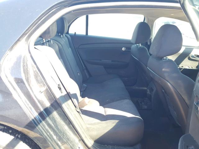 1G1ZC5EB2AF143786 - 2010 CHEVROLET MALIBU 1LT BLACK photo 6