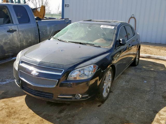 1G1ZG5E72CF115845 - 2012 CHEVROLET MALIBU LTZ BLACK photo 2