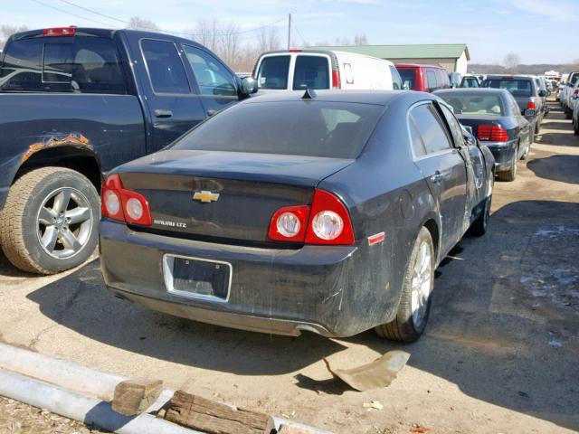 1G1ZG5E72CF115845 - 2012 CHEVROLET MALIBU LTZ BLACK photo 4