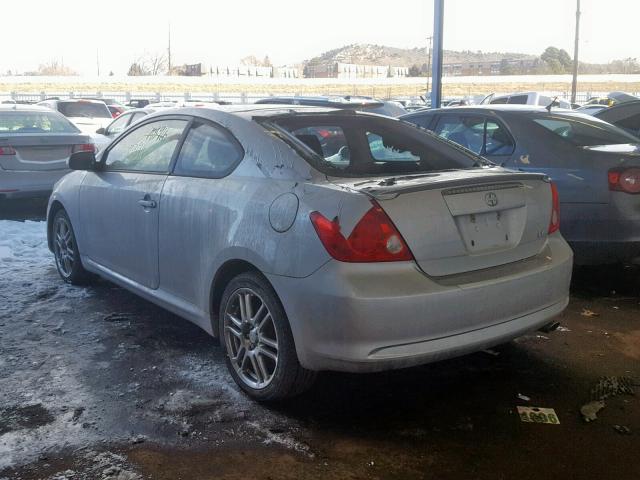 JTKDE177750059512 - 2005 TOYOTA SCION TC ვერცხლისფერი ფოტო 3