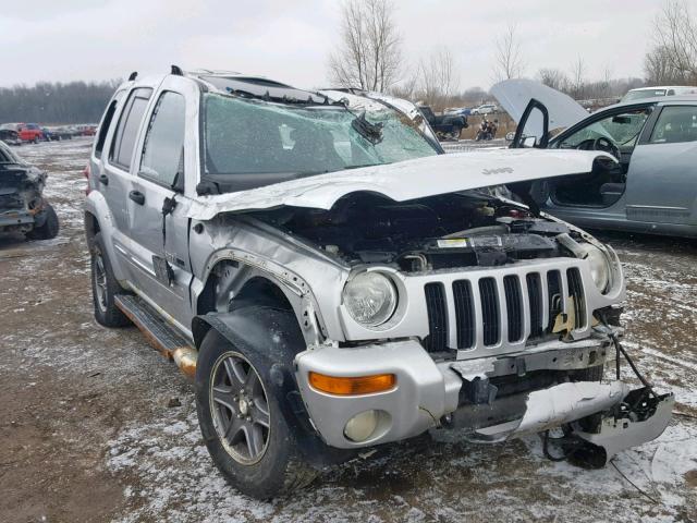 1J4GL38K43W546406 - 2003 JEEP LIBERTY RE SILVER photo 1