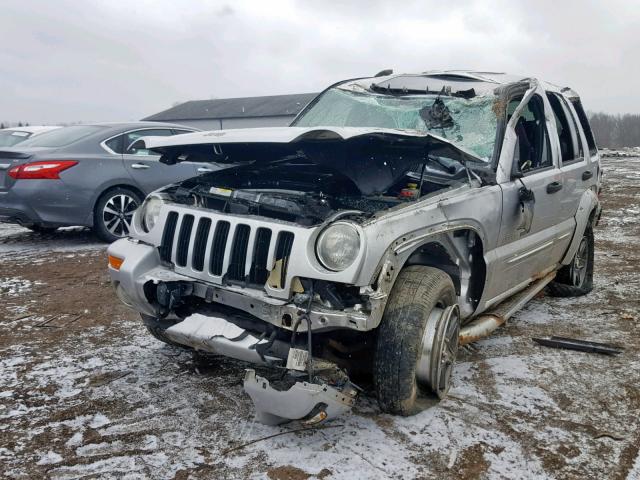 1J4GL38K43W546406 - 2003 JEEP LIBERTY RE SILVER photo 2