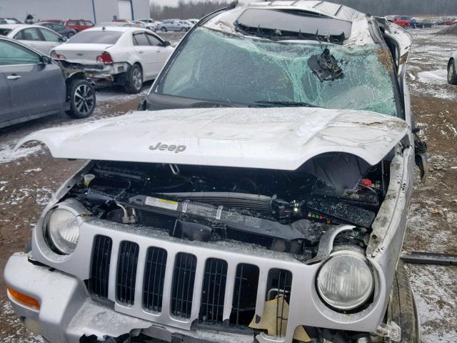 1J4GL38K43W546406 - 2003 JEEP LIBERTY RE SILVER photo 9