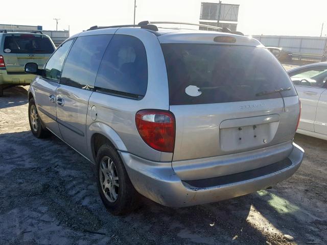 1B8GP45331B140579 - 2001 DODGE CARAVAN SP SILVER photo 3