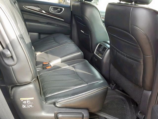 5N1AL0MM2DC311003 - 2013 INFINITI JX35 SILVER photo 6