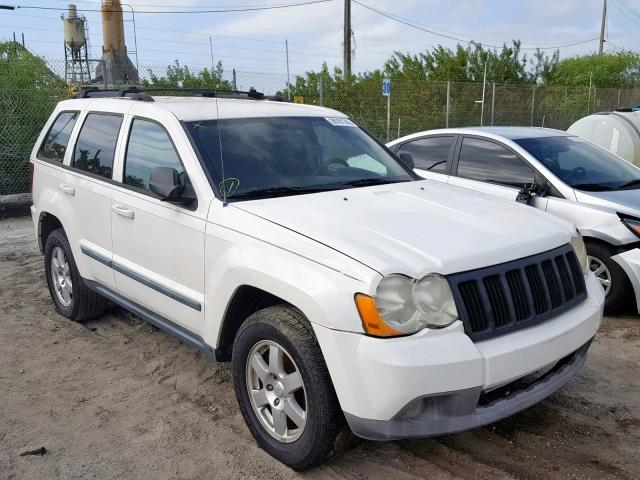 1J8HR48N68C157373 - 2008 JEEP GRAND CHER WHITE photo 1