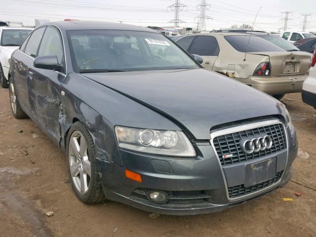 WAUEH74F17N097595 - 2007 AUDI A6 S-LINE GRAY photo 1