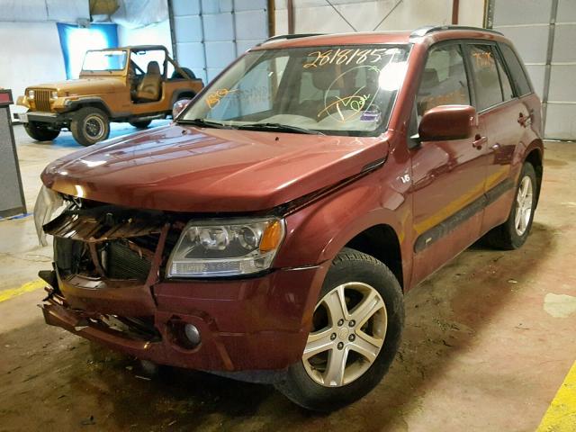 JS3TD947884100169 - 2008 SUZUKI GRAND VITA MAROON photo 2