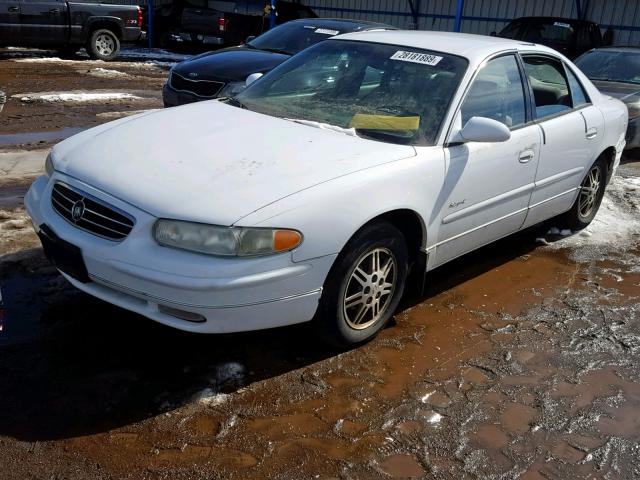 2G4WB52K1Y1201109 - 2000 BUICK REGAL LS WHITE photo 2