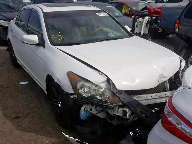 1HGCP26838A004049 - 2008 HONDA ACCORD EXL WHITE photo 1