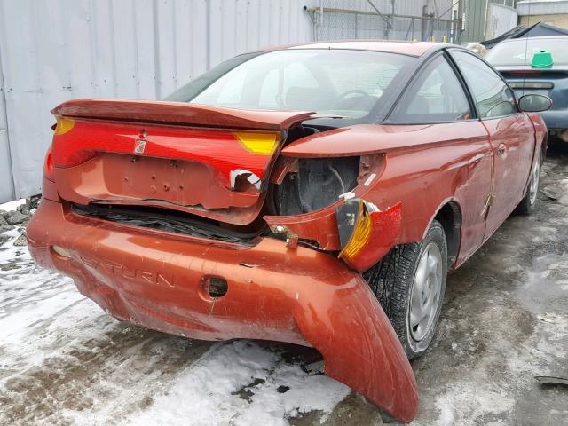 1G8ZR12792Z291877 - 2002 SATURN SC2 ORANGE photo 4