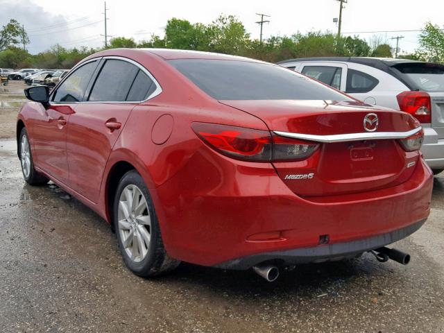 JM1GJ1U60F1172323 - 2015 MAZDA 6 SPORT RED photo 3