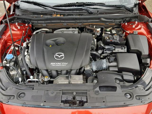 JM1GJ1U60F1172323 - 2015 MAZDA 6 SPORT RED photo 7