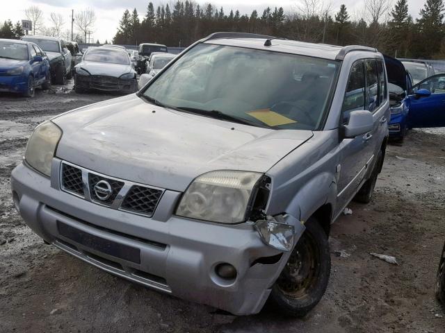 JN8BT08V65W111211 - 2005 NISSAN X-TRAIL XE SILVER photo 2