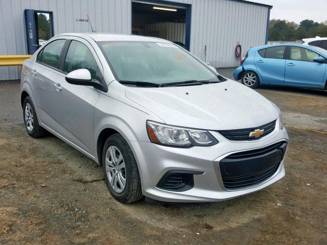 1G1JB5SH9H4164858 - 2017 CHEVROLET SONIC LS 银色 照片 1