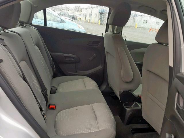 1G1JB5SH9H4164858 - 2017 CHEVROLET SONIC LS 银色 照片 6