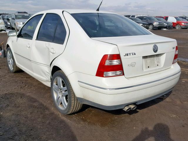 3VWSE69M04M043014 - 2004 VOLKSWAGEN JETTA GLS WHITE photo 3