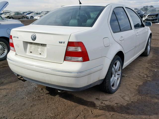 3VWSE69M04M043014 - 2004 VOLKSWAGEN JETTA GLS WHITE photo 4