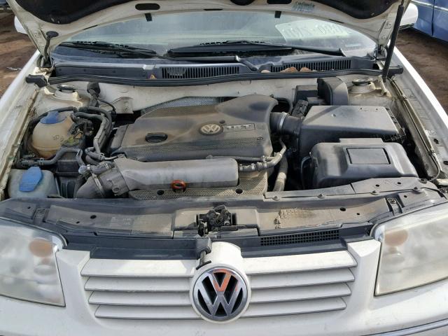 3VWSE69M04M043014 - 2004 VOLKSWAGEN JETTA GLS WHITE photo 7