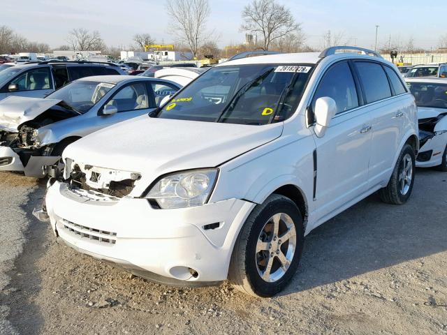 3GNAL3E51CS614108 - 2012 CHEVROLET CAPTIVA SP WHITE photo 2