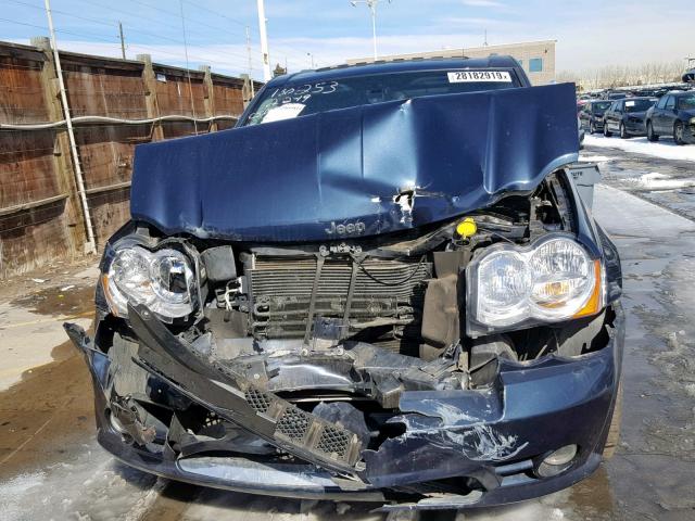 1J4RR7GW5AC124064 - 2010 JEEP GRAND CHER BLUE photo 7