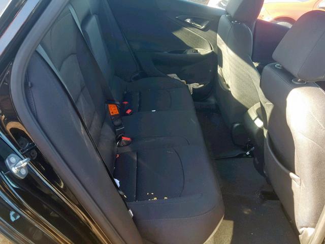 1G1ZC5ST1HF261982 - 2017 CHEVROLET MALIBU LS BLACK photo 6