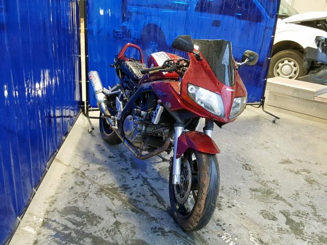 JS1VP53A572100560 - 2007 SUZUKI SV650 RED photo 1