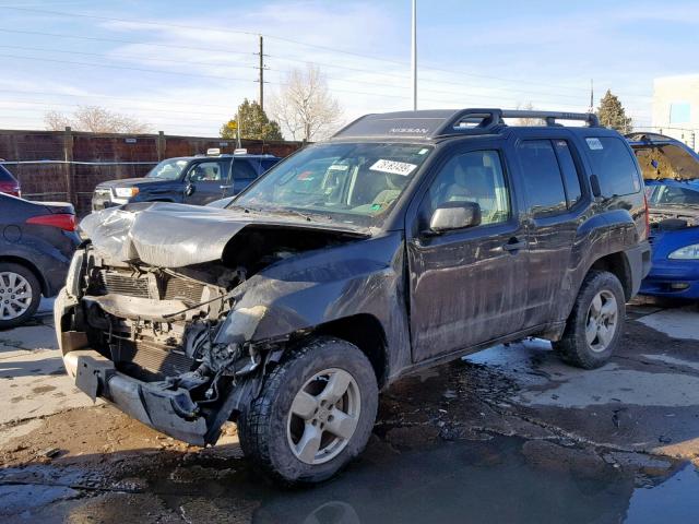 5N1AN0NWXEN810485 - 2014 NISSAN XTERRA X GRAY photo 2