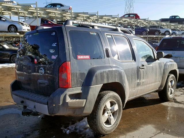 5N1AN0NWXEN810485 - 2014 NISSAN XTERRA X GRAY photo 4