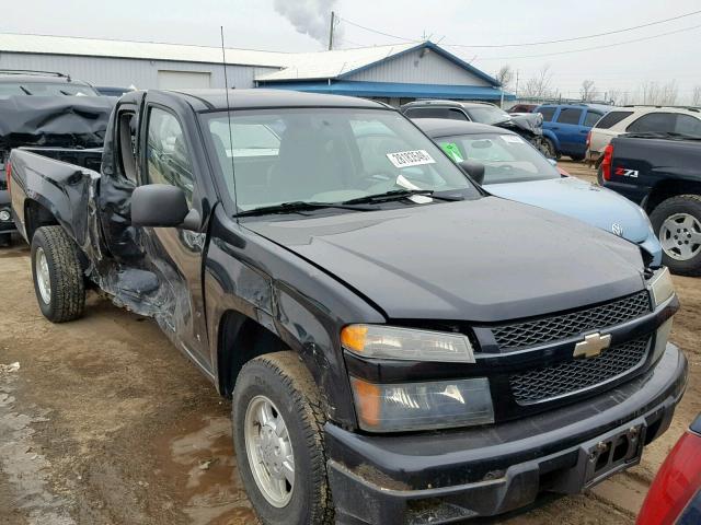 1GCCS199378120627 - 2007 CHEVROLET COLORADO BLACK photo 1