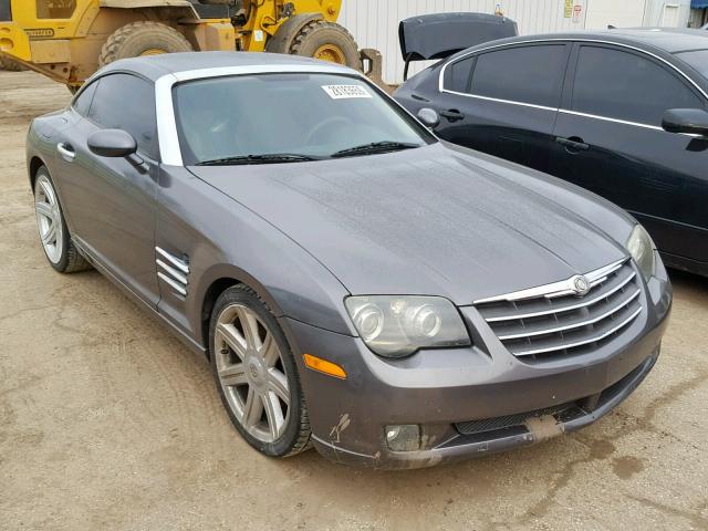 1C3AN69L85X048807 - 2005 CHRYSLER CROSSFIRE CHARCOAL photo 1