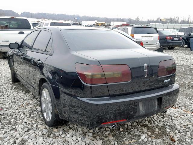 3LNHM26196R616979 - 2006 LINCOLN ZEPHYR BLACK photo 3