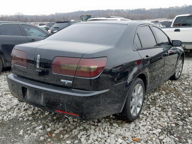 3LNHM26196R616979 - 2006 LINCOLN ZEPHYR BLACK photo 4