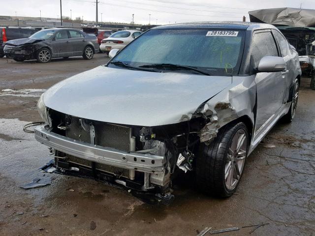 JTKJF5C73B3020410 - 2011 TOYOTA SCION TC ვერცხლისფერი ფოტო 2