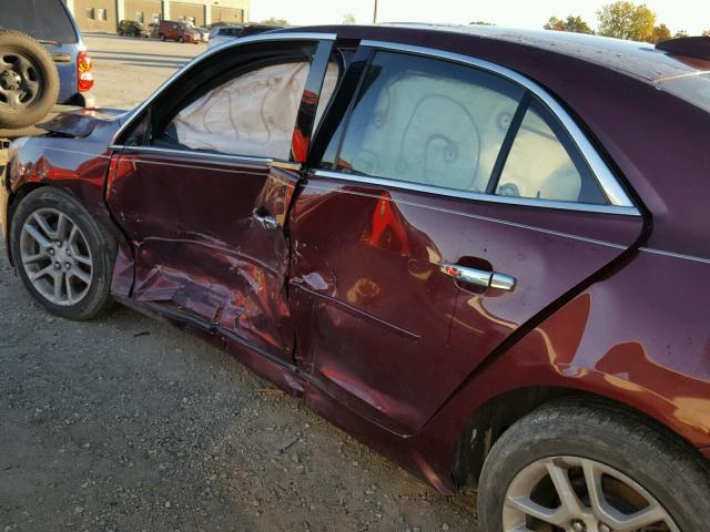 1G11C5SL7FF120229 - 2015 CHEVROLET MALIBU 1LT BURGUNDY photo 10