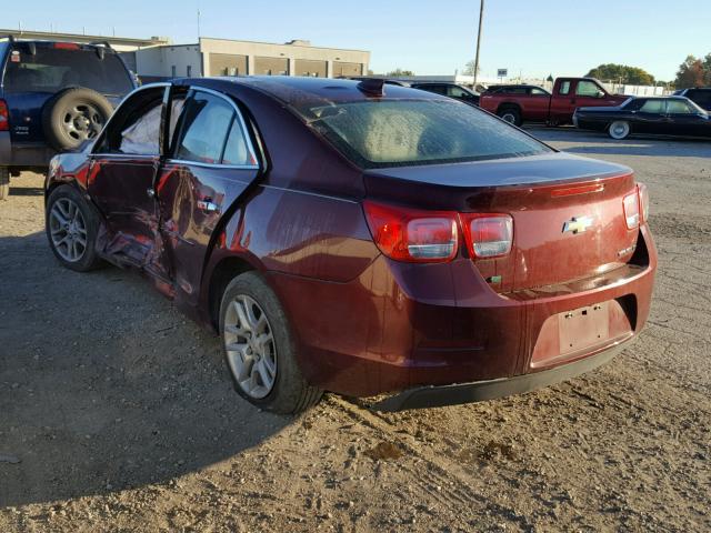 1G11C5SL7FF120229 - 2015 CHEVROLET MALIBU 1LT BURGUNDY photo 3